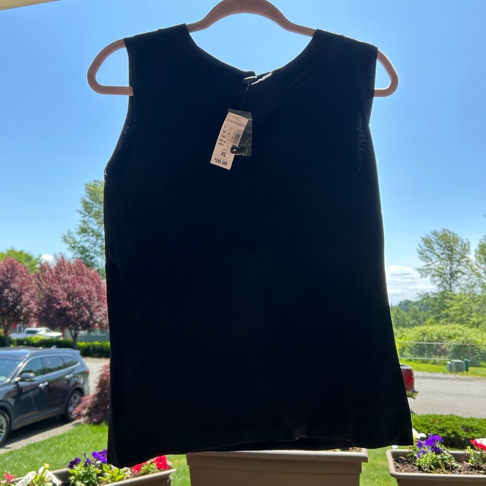 NWT Black Tank Top